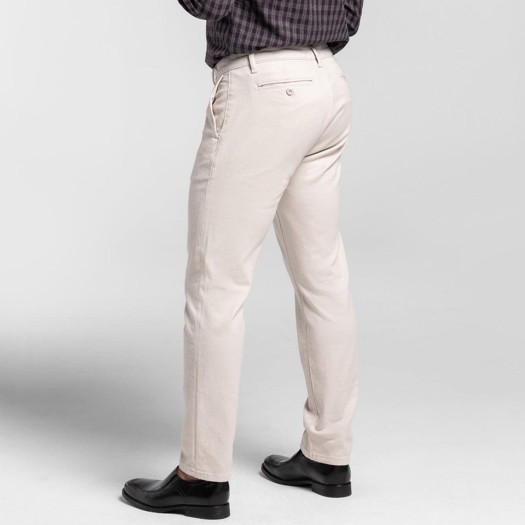 Ash & Erie Fog Grey Washed Stretch Chinos for Short Men   Chino Pants