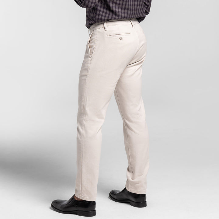 Ash & Erie Fog Grey Washed Stretch Chinos for Short Men   Chino Pants
