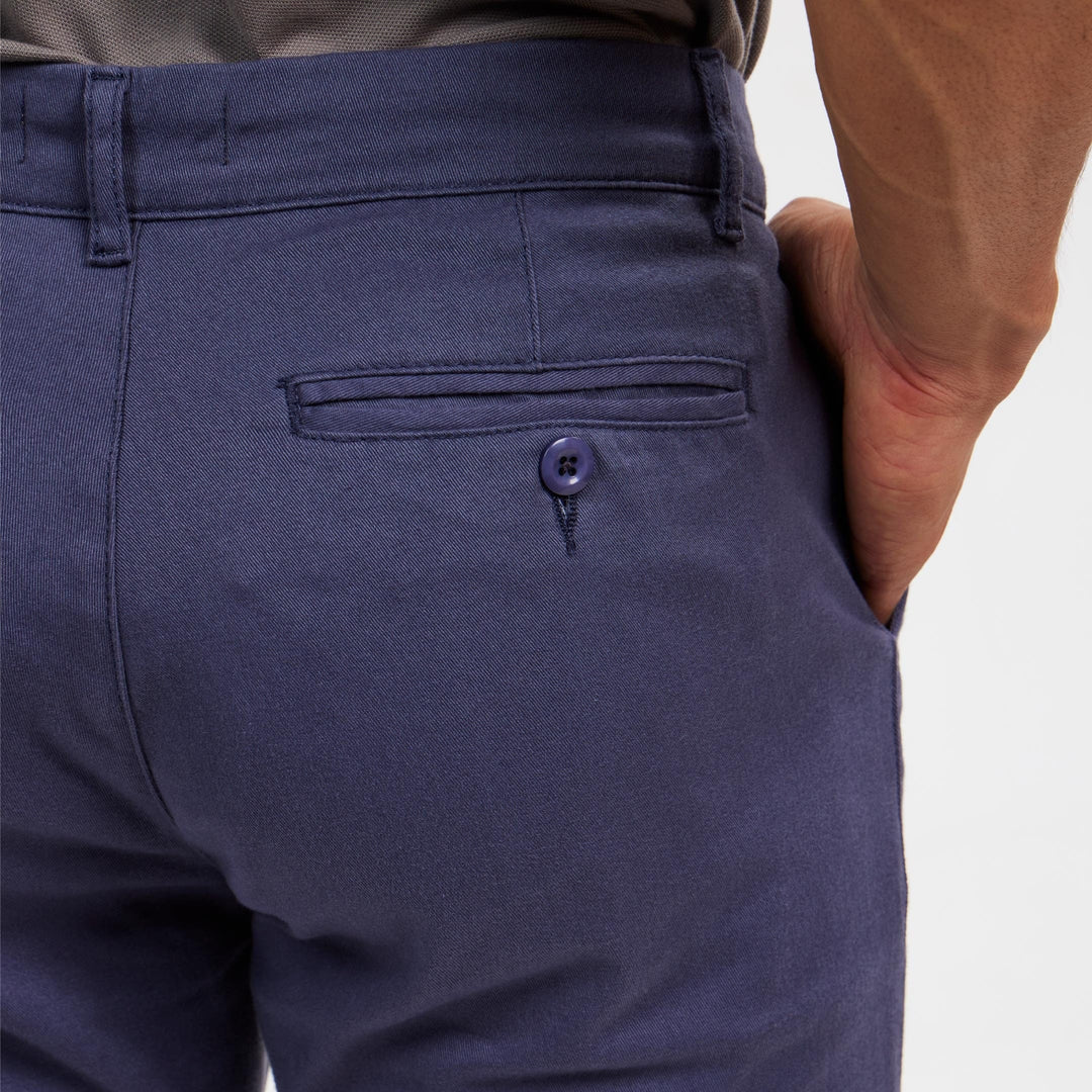 Ash & Erie Hightide Lightweight Washed Stretch Chinos for Short Men   Chino Pants