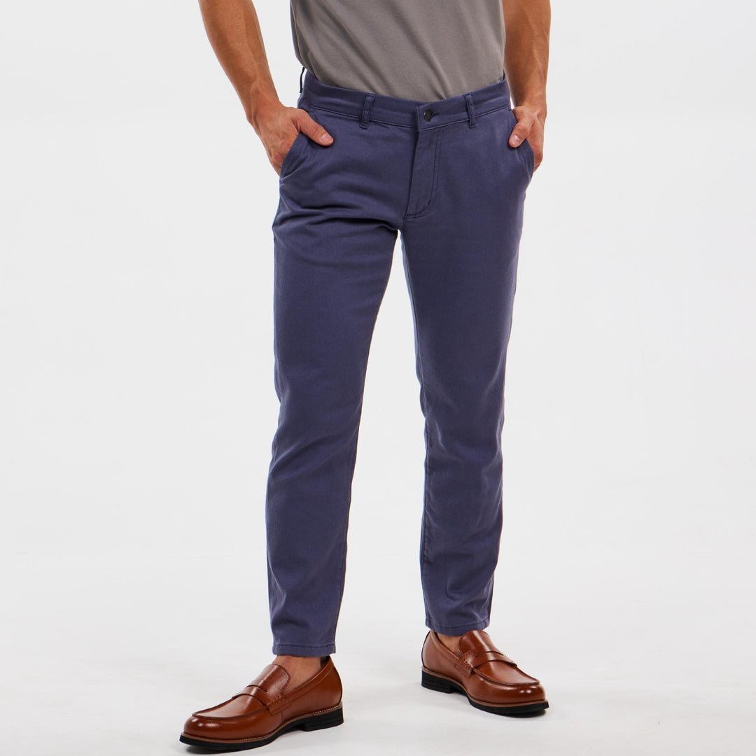 Ash & Erie Hightide Lightweight Washed Stretch Chinos for Short Men   Chino Pants