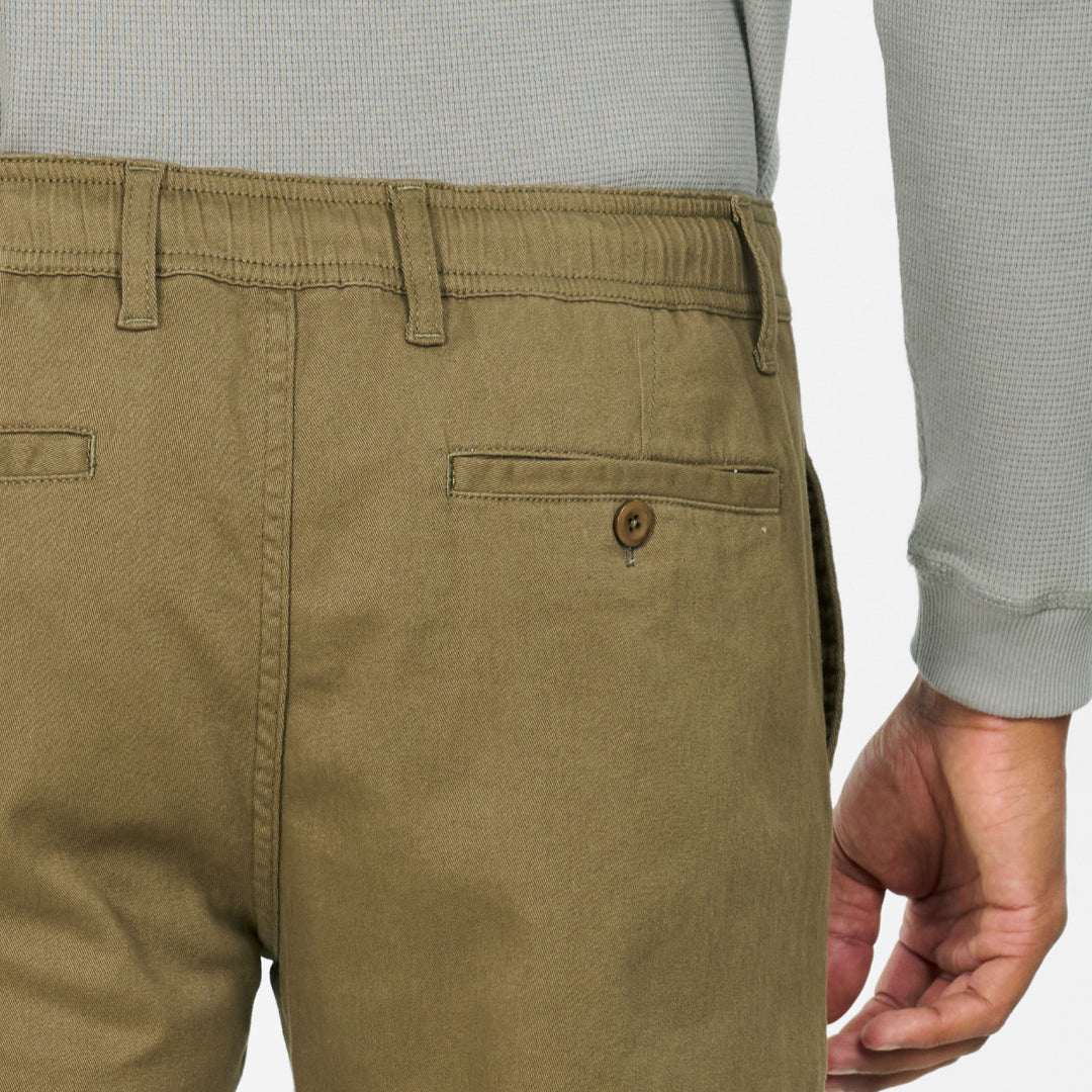Ash & Erie Fatigue Green Easy Chino Shorts for Short Men   Chino Shorts