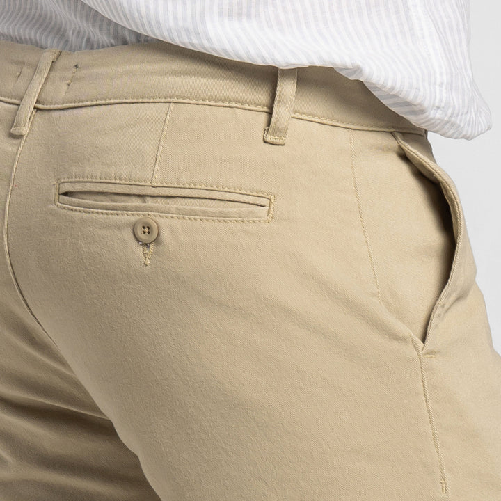 Ash & Erie Oat Stretch Washed Chino Short for Short Men   Chino Shorts