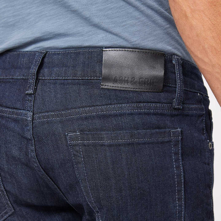 Ash & Erie Indigo Wash Denim Jeans for Short Men   Essential Jeans