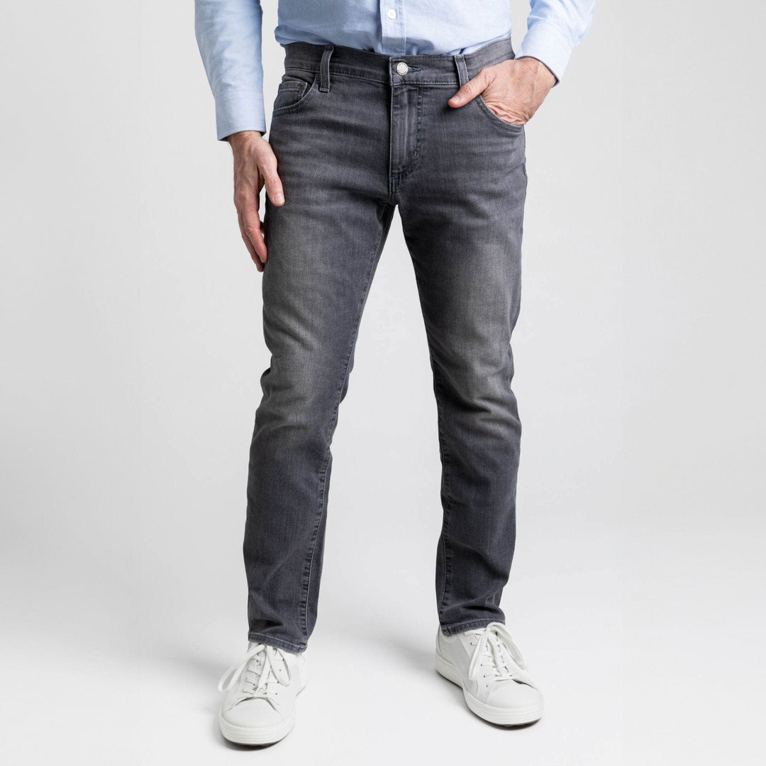 Ash & Erie Concrete Wash Denim Explorer Jeans for Short Men   Explorer Jeans
