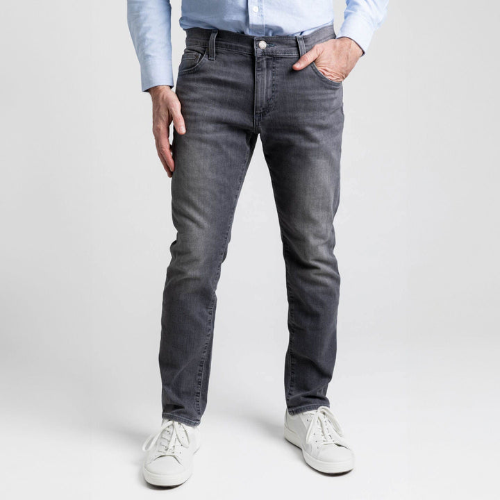 Ash & Erie Concrete Wash Denim Explorer Jeans for Short Men   Explorer Jeans