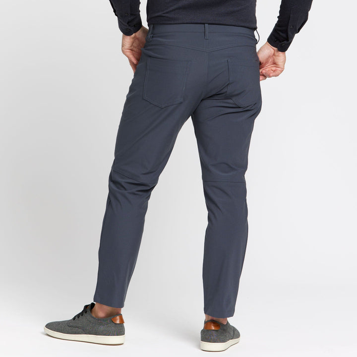 Ash & Erie Charcoal Hybrid XYZ Pant for Short Men   Hybrid XYZ Pants