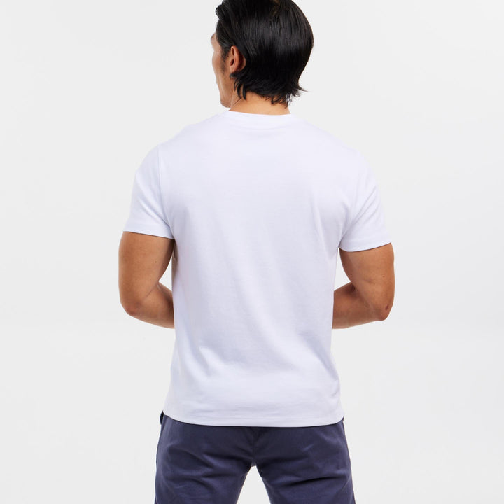 Ash & Erie Black Interlock Crew Neck T-Shirt for Short Men   Interlock Crew Neck Tee