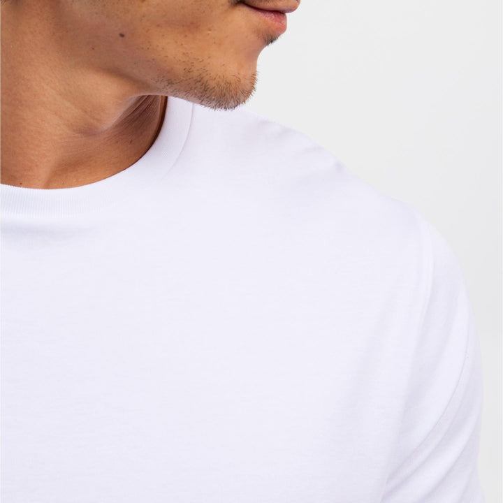 Ash & Erie Black Interlock Crew Neck T-Shirt for Short Men   Interlock Crew Neck Tee