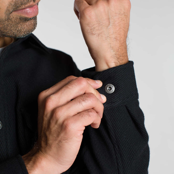 Ash & Erie Onyx Overshirt for Short Men   Overshirt
