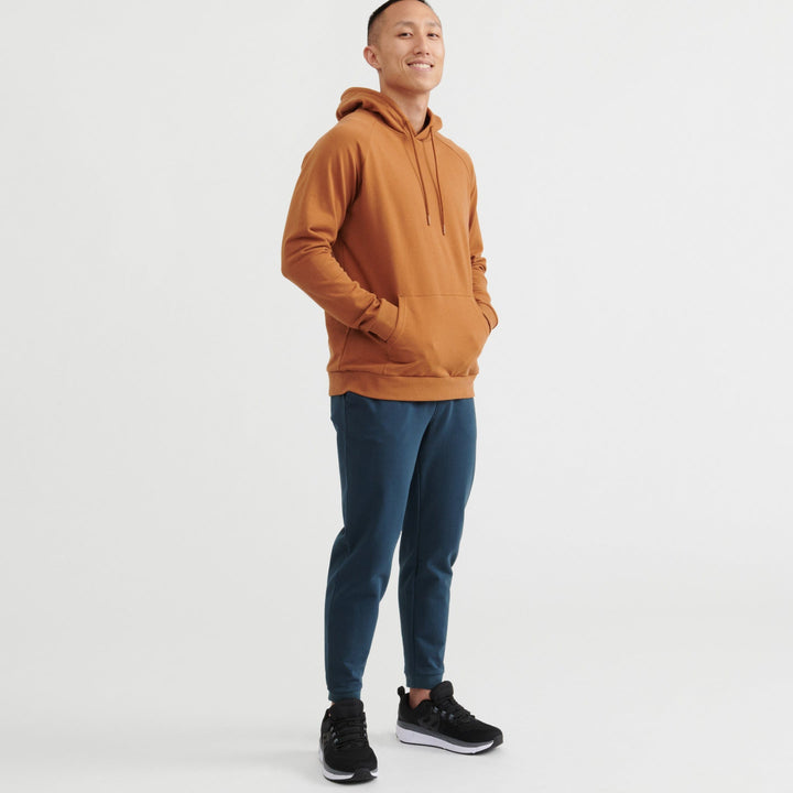 Ash & Erie Dark Spruce French Terry Jogger for Short Men   Roam Jogger