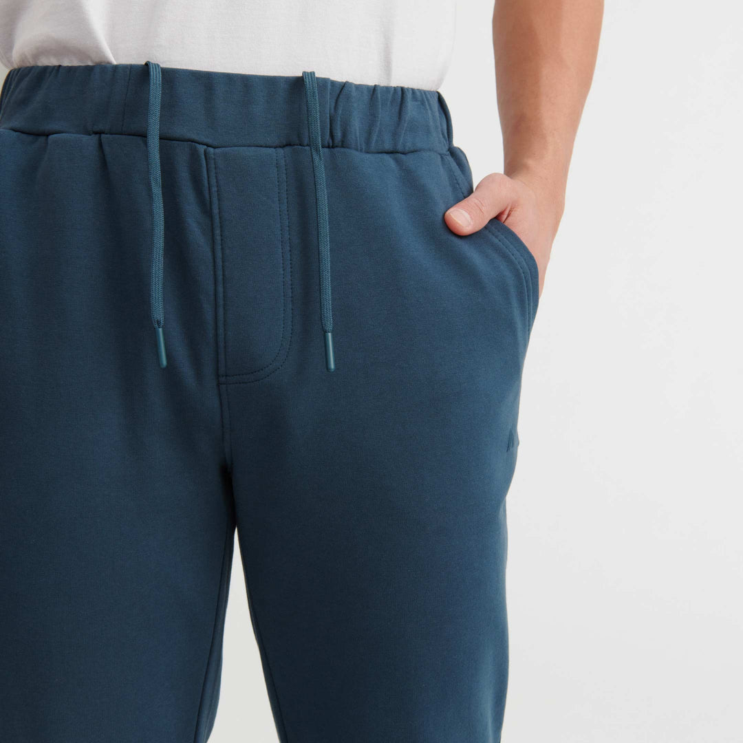 Ash & Erie Dark Spruce French Terry Jogger for Short Men   Roam Jogger