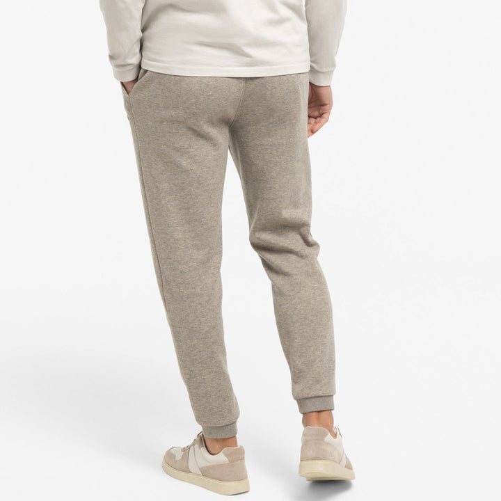 Ash & Erie Heather Oat French Terry Jogger for Short Men   Roam Jogger
