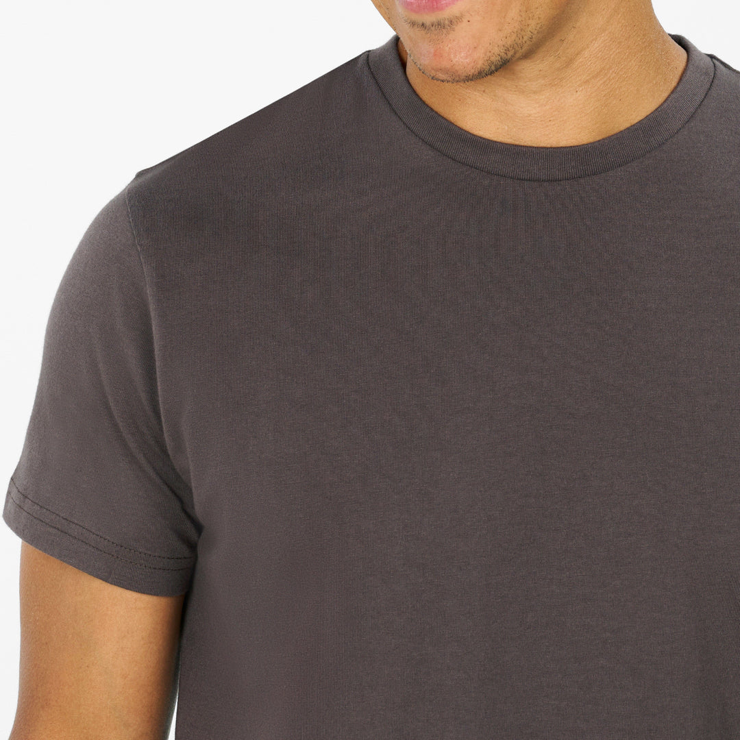 Ash & Erie Shale Crew Neck T-Shirt for Short Men   Short Sleeve Tee