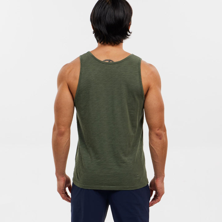 Ash & Erie Black Washed Lightweight Tanks for Short Men   Washed Lightweight Tank