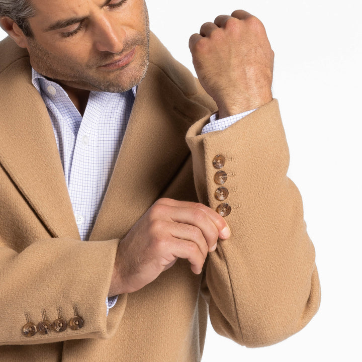 Camel Wool Top Coat