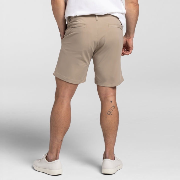 Khaki Hybrid XYZ Chino Short﻿