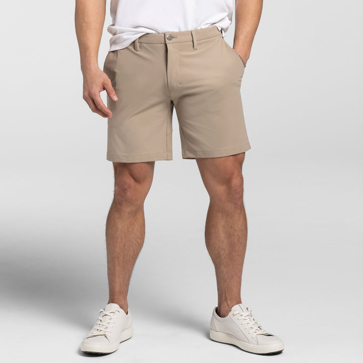 Khaki Hybrid XYZ Chino Short﻿