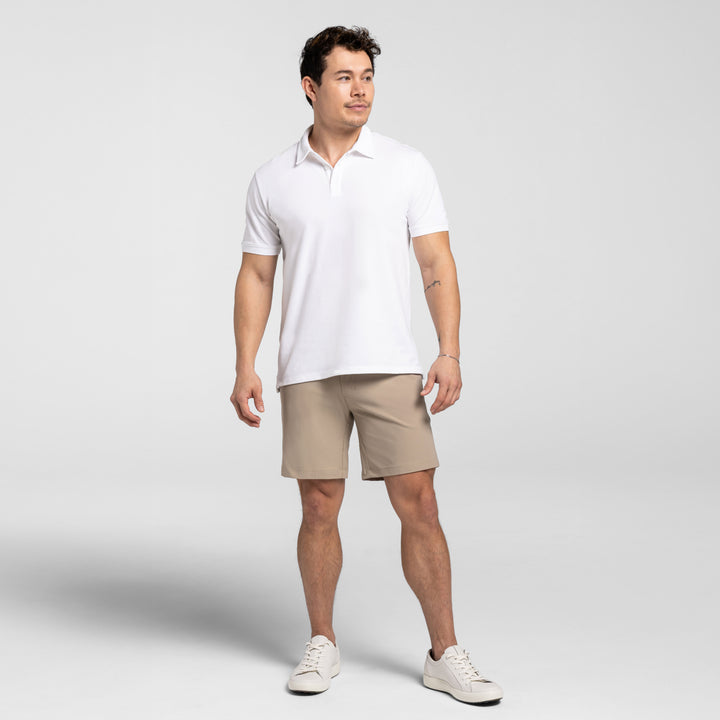 Khaki Hybrid XYZ Chino Short﻿