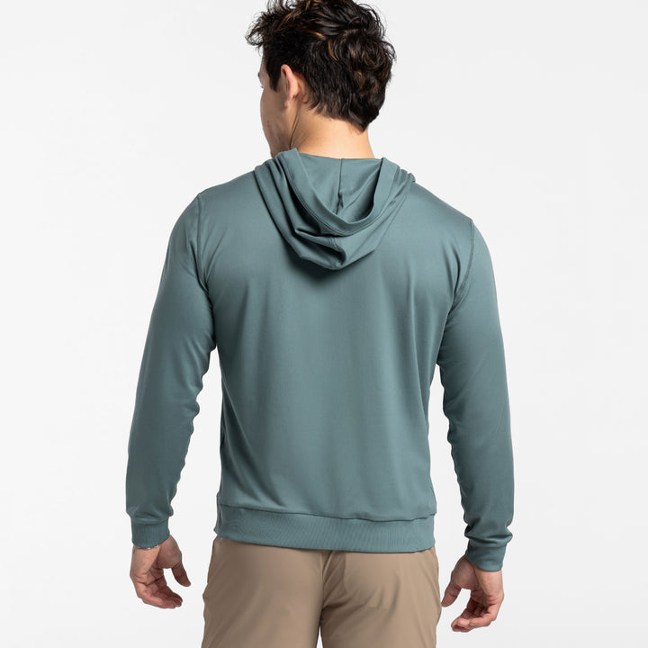 Slate CloudFlex Performance Full-Zip Hoodie