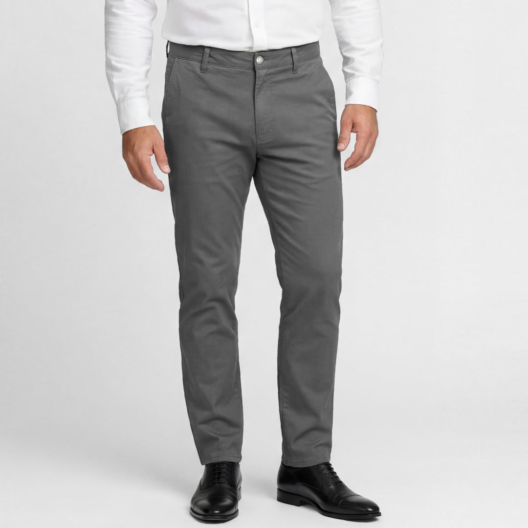 Steel Grey Signature Chino