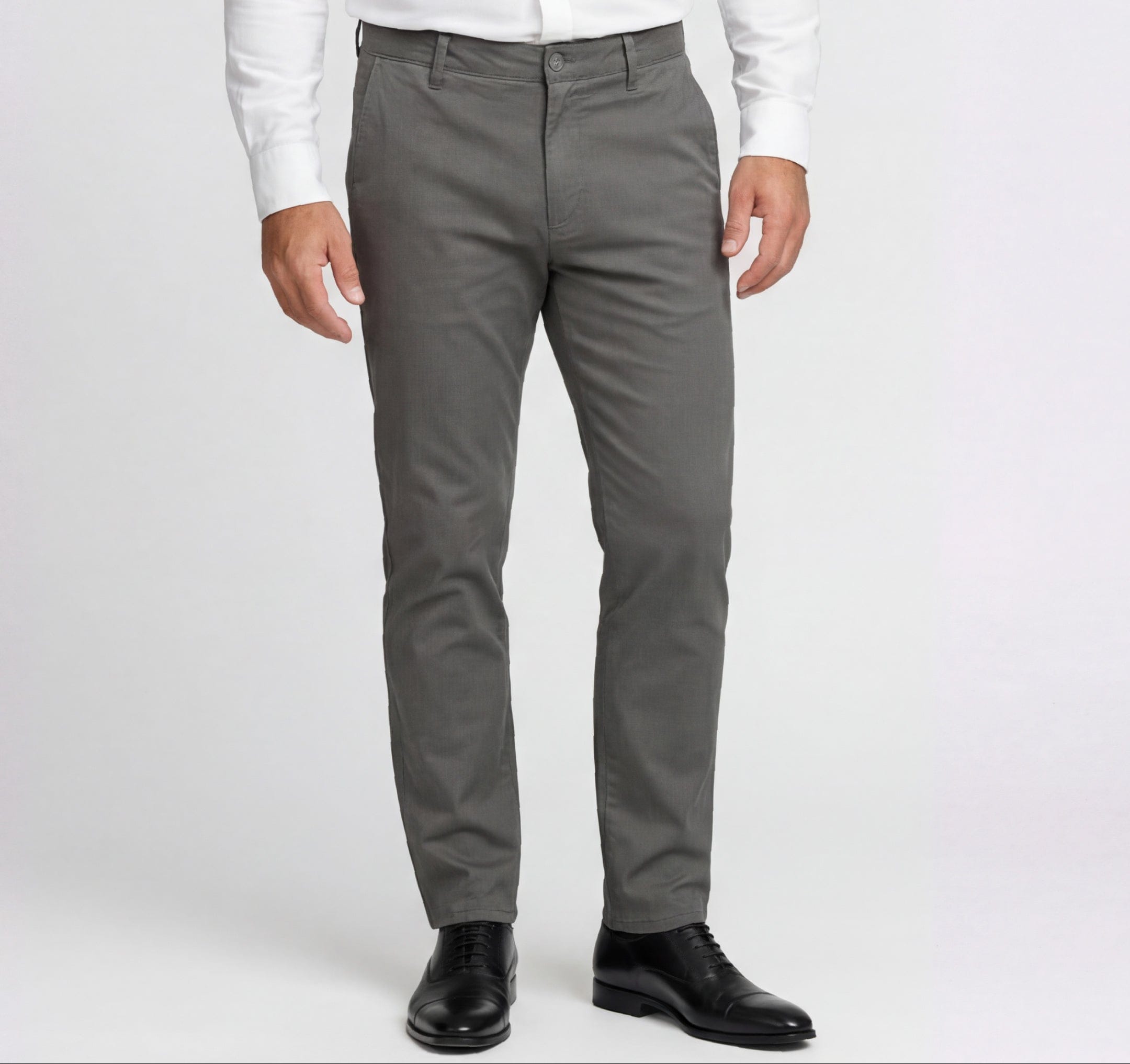 Ash & Erie Black Hybrid XYZ Pant for Short Men