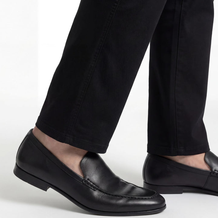 Ash & Erie Black Signature Chinos for Short Men   Chino Pants