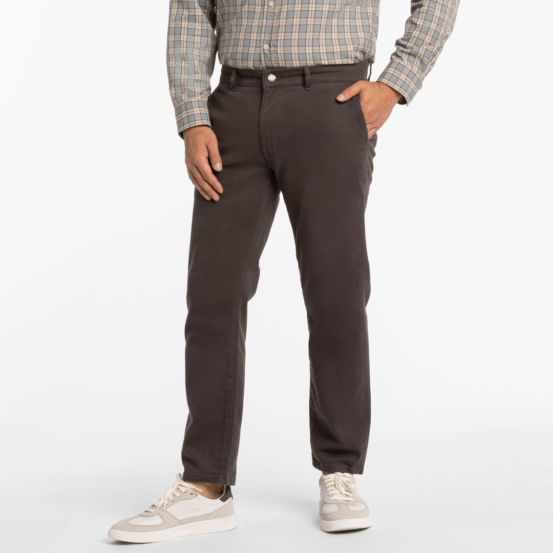 Ash & Erie Charcoal Washed Stretch Chinos for Short Men   Chino Pants