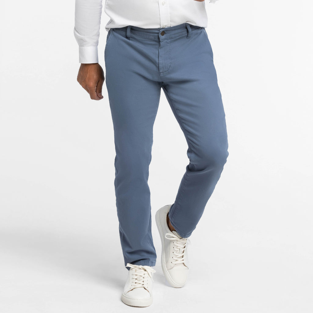 福袋 オンライン Stretch Washed Blue Deep Erie & Ash Chinos Men Short for Clothing