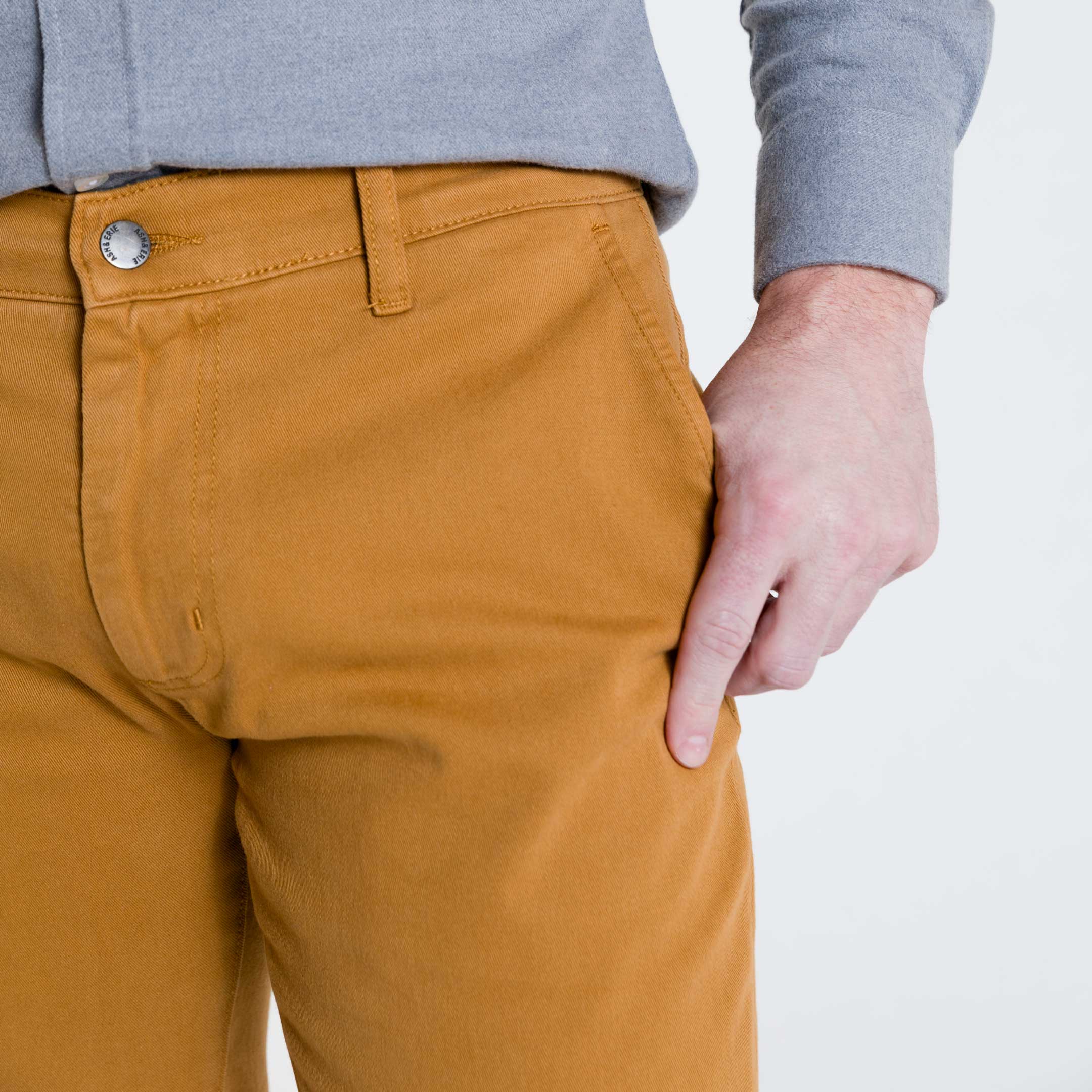 Peter England Red Trousers & Chinos, Peter England Khaki Trousers for Men  at Peterengland.com