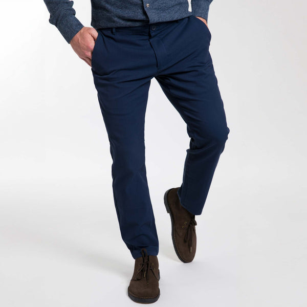 パンツ BROCHURE 1P CHINO NAVY BROCHURE 1P CHINO STACKS （NAVY） | stacks bookstore