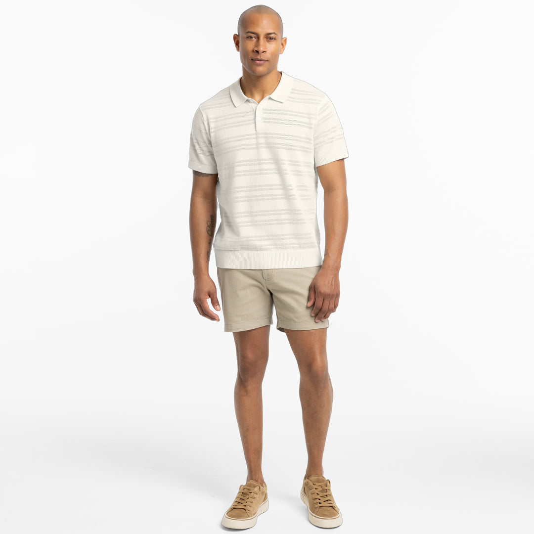 Ash & Erie 5" Khaki Lighweight Signature Chino Shorts for Short Men   Chino Shorts