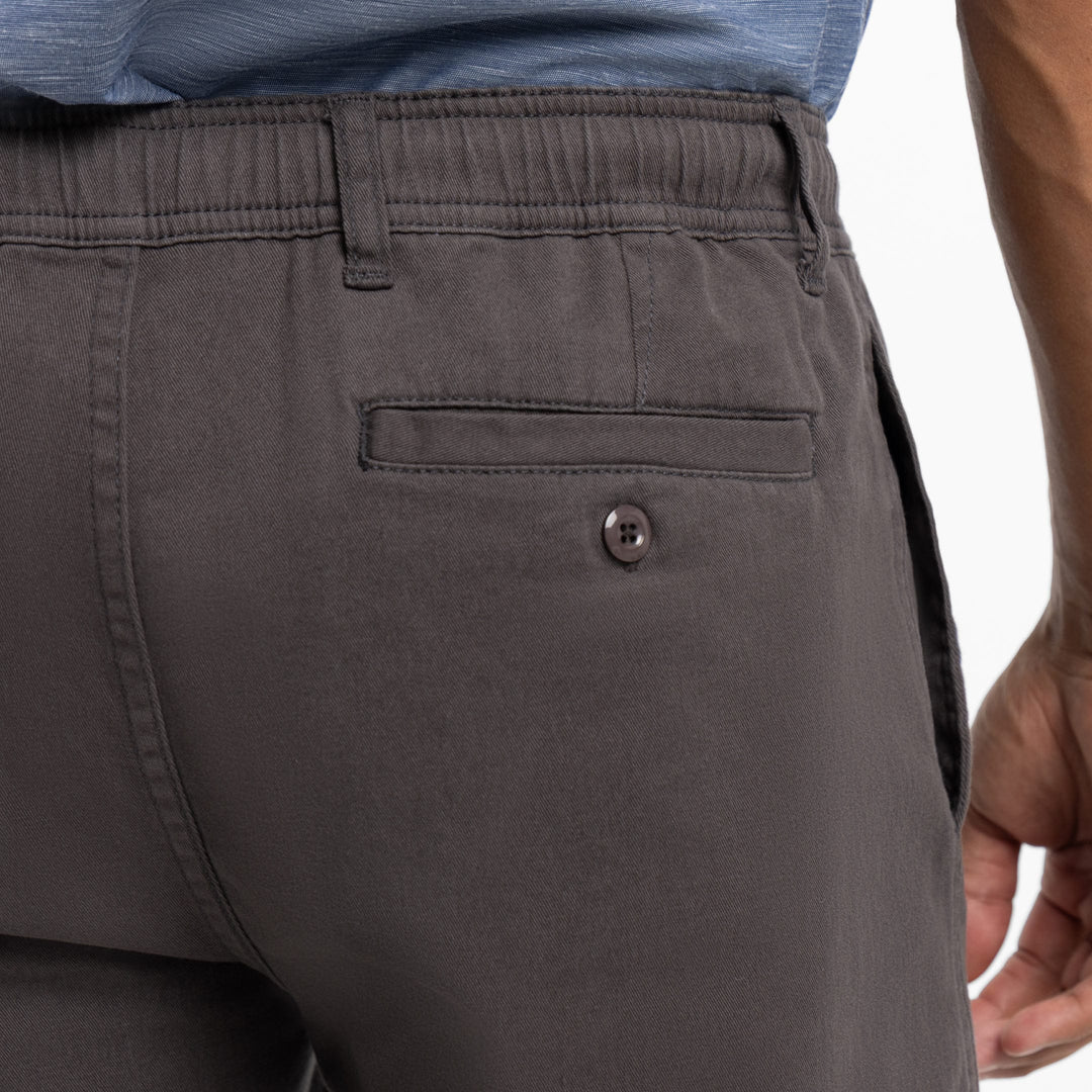 Ash & Erie Charcoal Easy Chino Shorts for Short Men   Chino Shorts