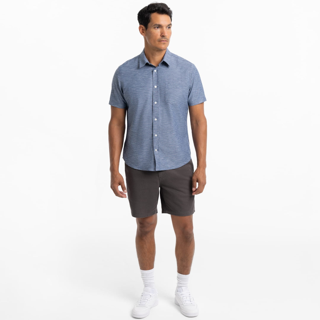 Ash & Erie Charcoal Easy Chino Shorts for Short Men   Chino Shorts