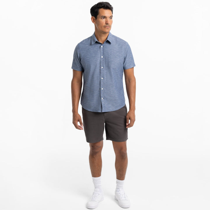 Ash & Erie Charcoal Easy Chino Shorts for Short Men   Chino Shorts