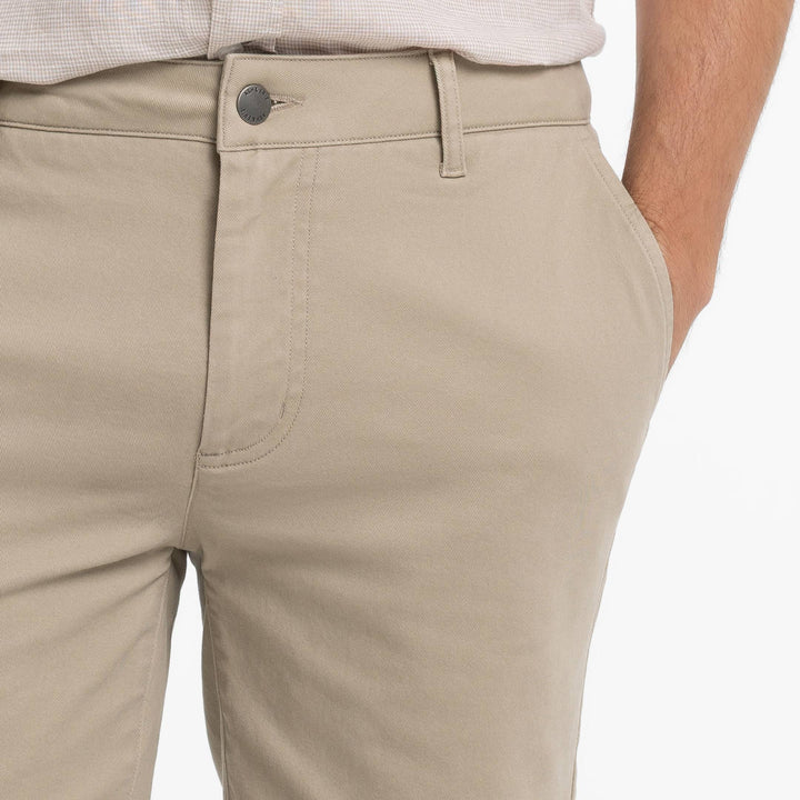 Ash & Erie Classic Khaki Signature Chino Short for Short Men   Chino Shorts