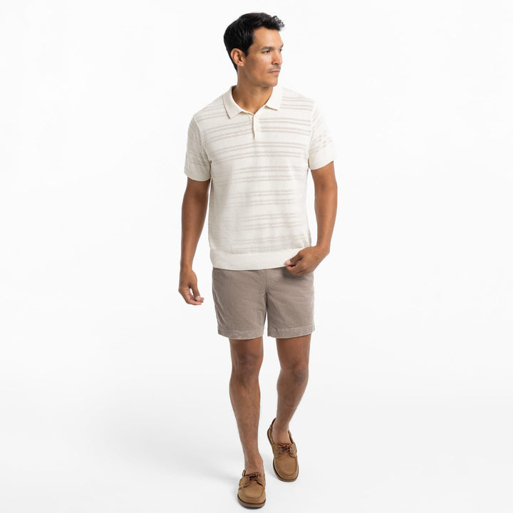 Ash & Erie Khaki Corduroy Shorts for Short Men   Chino Shorts