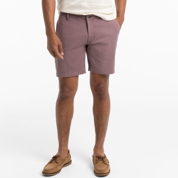 Ash & Erie Rose Taupe Lightweight Stretch Chino Short for Short Men   Chino Shorts