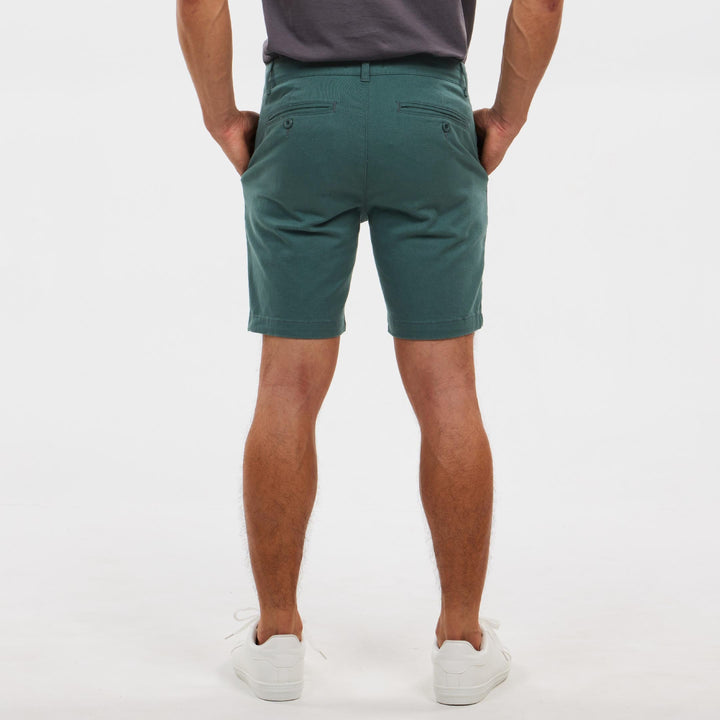 Ash & Erie Silver Pine Chino Short for Short Men   Chino Shorts