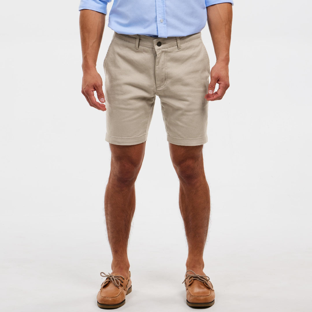 Ash & Erie Vintage Khaki Chino Short for Short Men   Chino Shorts