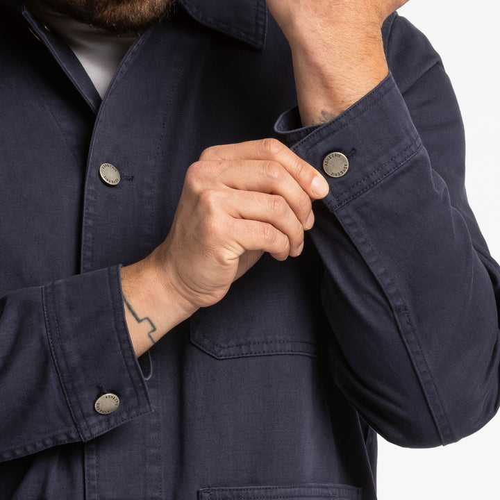 Ash & Erie Navy Chore Jacket for Short Men   Chore Jacket