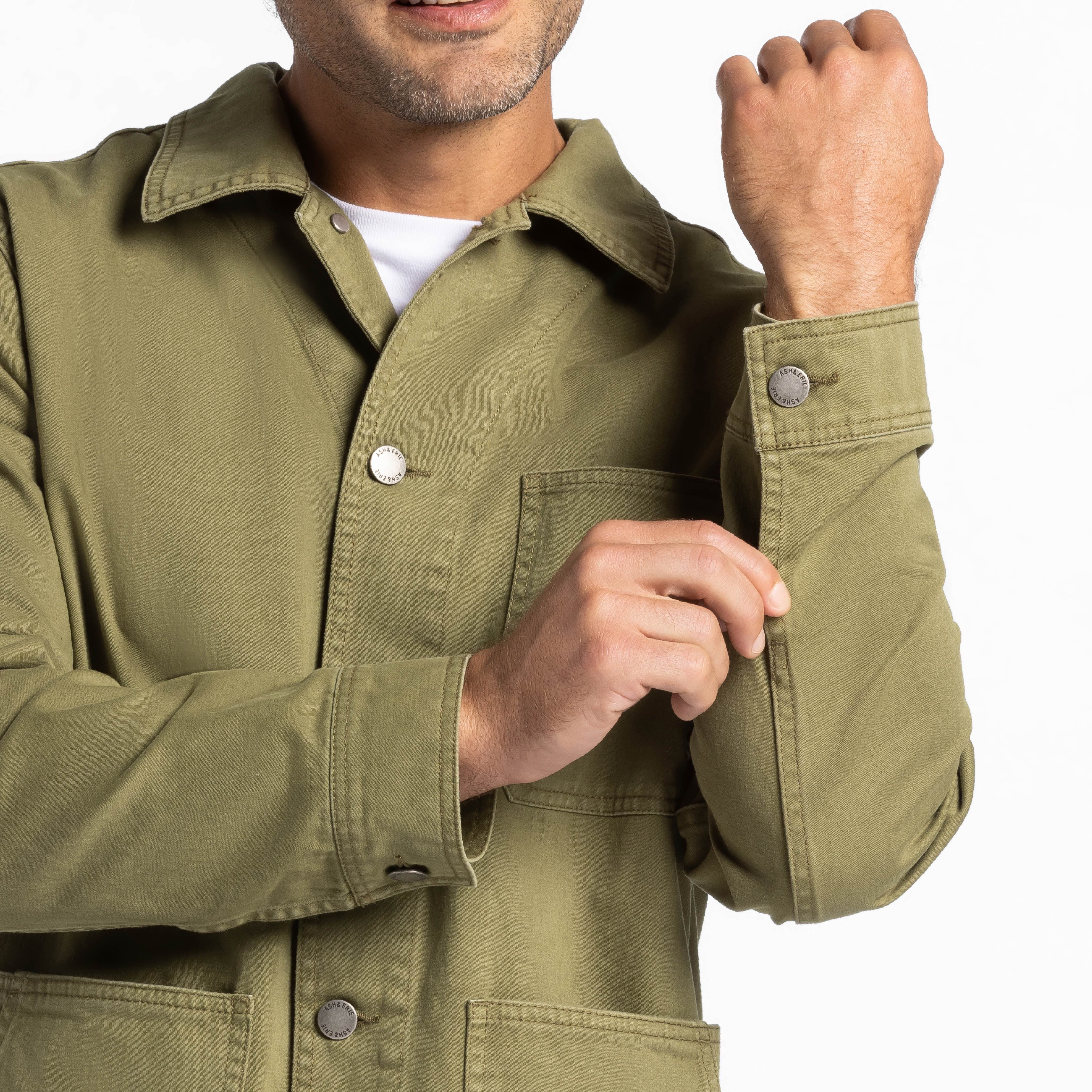 13th heaven Olive shirts Jacket / XL
