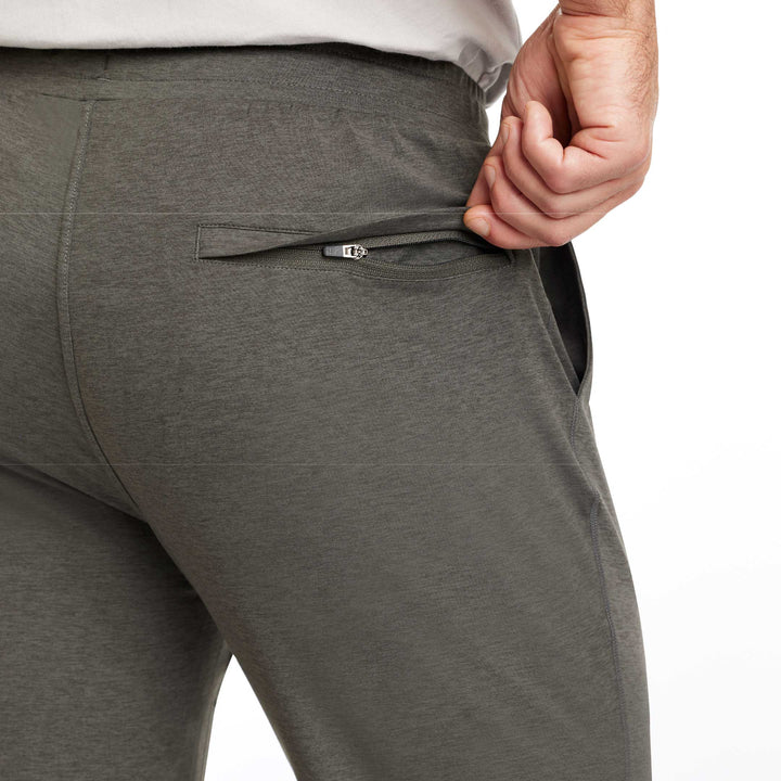 Ash & Erie Heather Charcoal CloudFlex Performance Pant for Short Men   Cloudflex Performance Pant