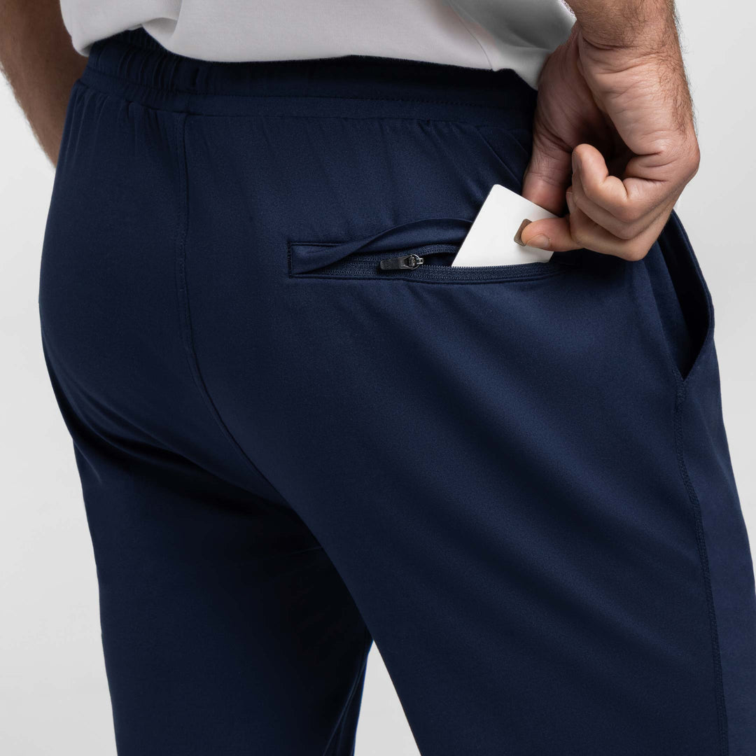 Ash & Erie Navy CloudFlex Performance Pant for Short Men   Cloudflex Performance Pant