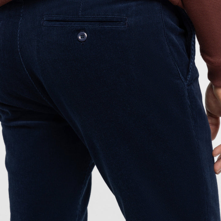 Ash & Erie Navy Corduroy Chinos for Short Men   Corduroy Chinos