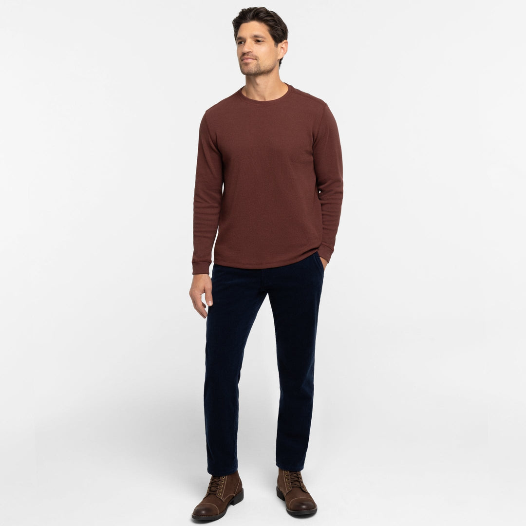 Ash & Erie Navy Corduroy Chinos for Short Men   Corduroy Chinos