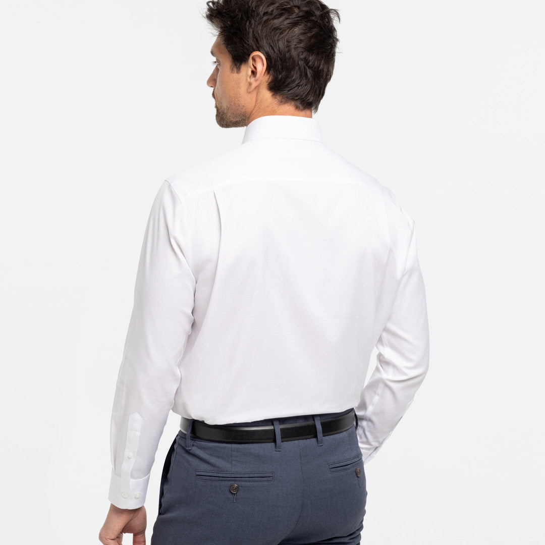 white dress shirts for men White Dress Shirt for Men | Custom Men's Suit Shirts Online My Suit Tailor Regular / XXL