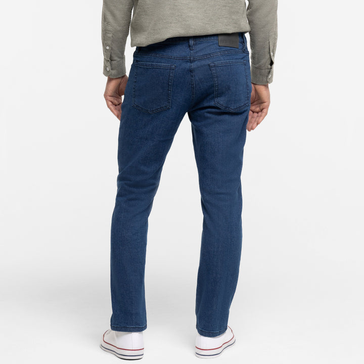 Ash & Erie Blue Wash Denim Jeans for Short Men   Essential Jeans