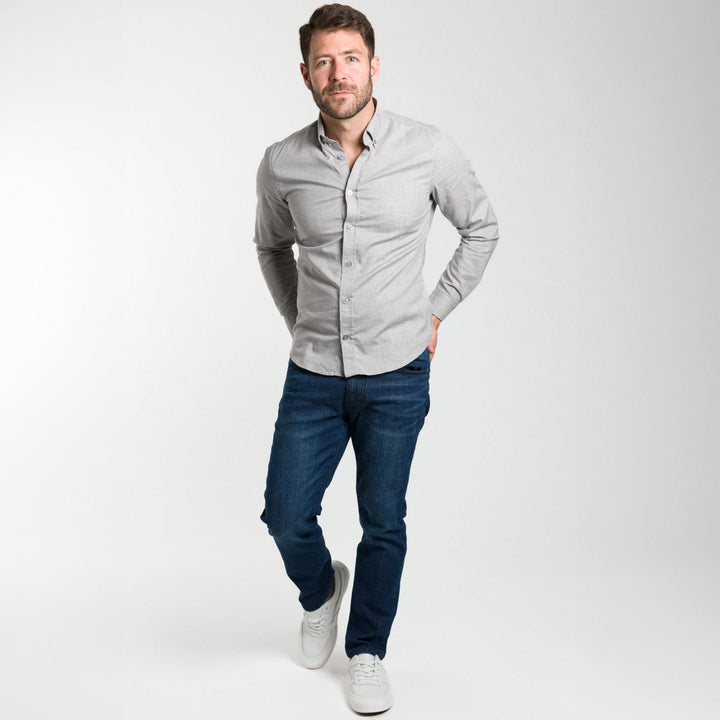 Ash & Erie Deep Sea Wash Denim Jeans for Short Men   Essential Jeans