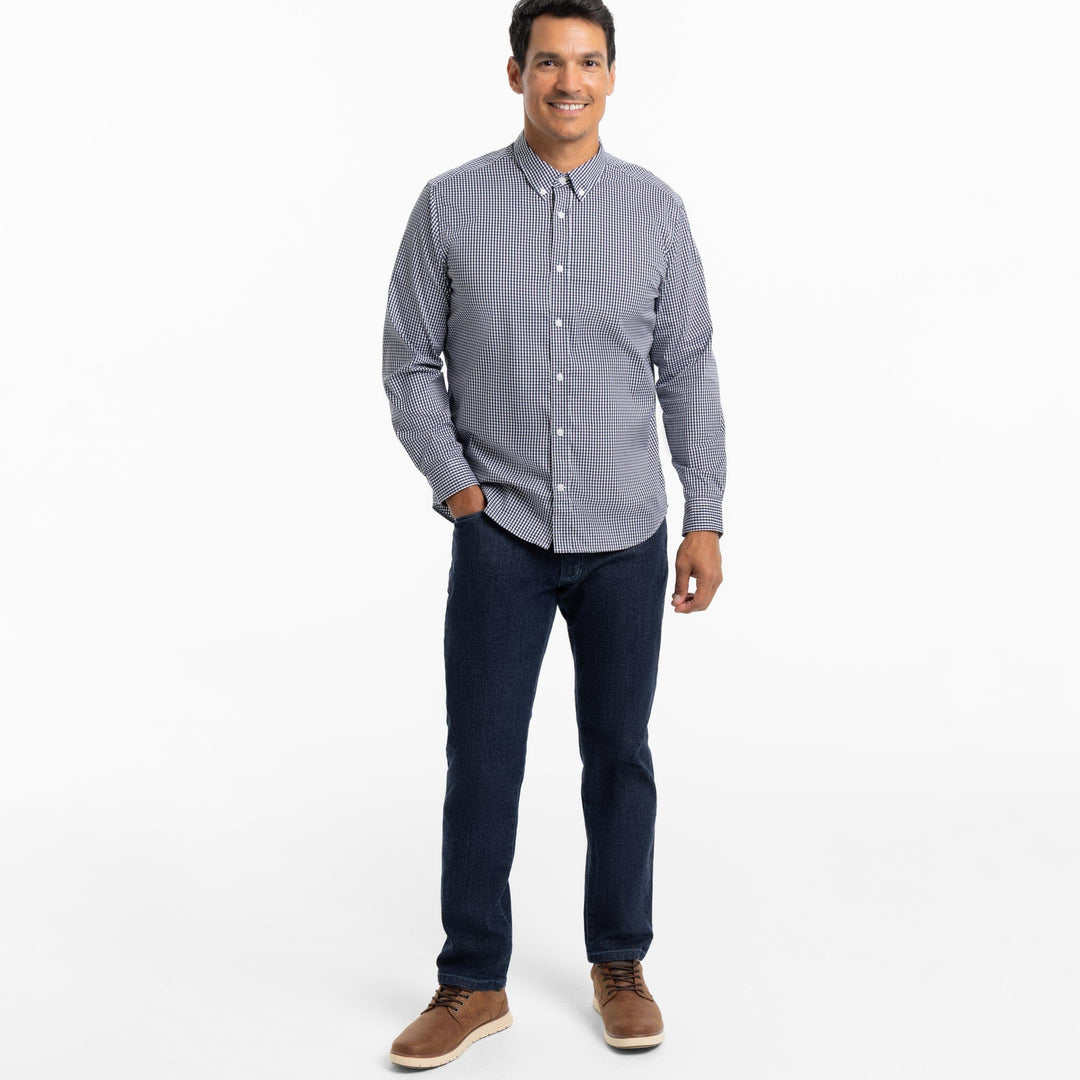 Ash & Erie Indigo Wash Denim Jeans for Short Men Indigo Wash / 28 / 26 Ash & Erie Indigo Wash Denim Jeans for Short Men Indigo Wash / 28 / 26