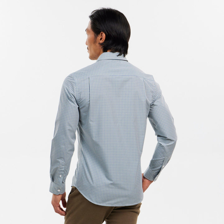 Ash & Erie Coastal Plaid Wrinkle Free Button-Down Shirt for Short Men   Everyday Shirts